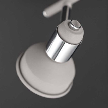 Wofi 784102509000 - Bodové svítidlo ISABEL 2xGU10/28W/230V šedá