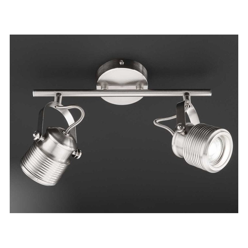 Wofi 784202649000 - Bodové svítidlo KIM 2xGU10/28W/230V