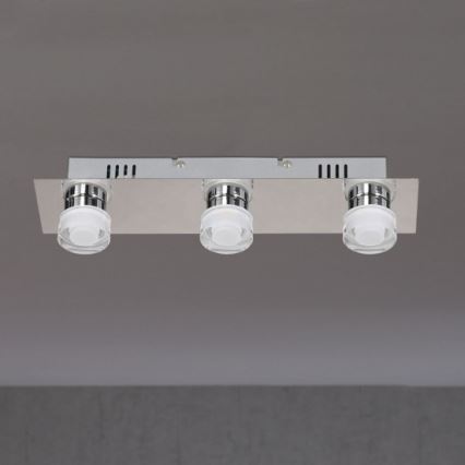 Wofi 7848.03.54.0044 -LED Koupelnové stropní svítidlo LORIENT 3xLED/4W/230V IP23