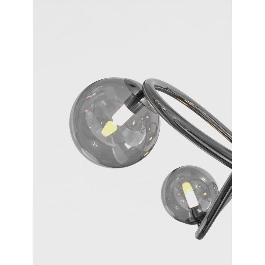Wofi 8014-205 - LED Stolní lampa NANCY 2xG9/3,5W/230V černá/lesklý chrom