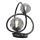 Wofi 8014-205 - LED Stolní lampa NANCY 2xG9/3,5W/230V černá/lesklý chrom