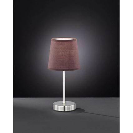 Wofi 8324.01.51.0000 - Stolní lampa CESENA 1xE14/42W/230V hnědá