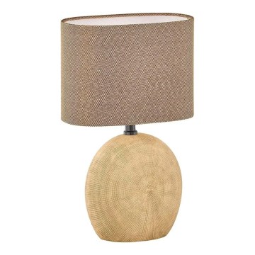 Wofi 845601236000 - Stolní lampa CARMEN 1xE14/40W/230V béžová