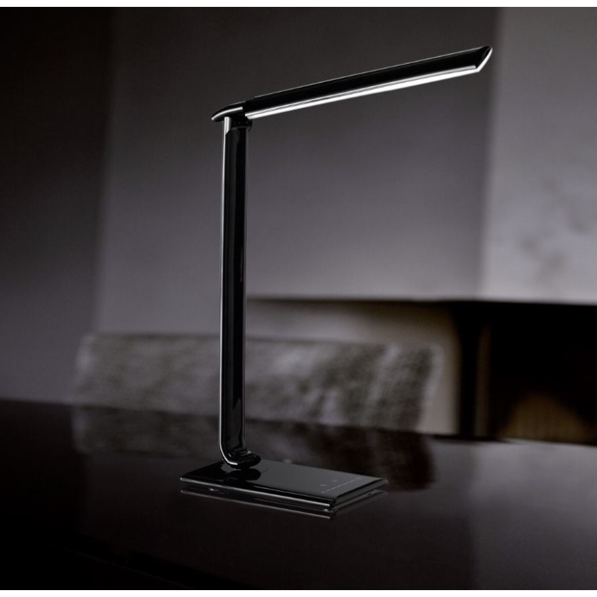 Wofi 8469.01.01.0000 - LED Stmívatelná dotyková stolní lampa TUBAC LED/7W/230V 3000-6500K černá