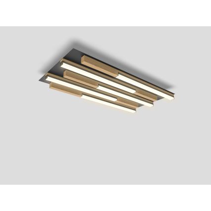 Wofi 9031-506S  - LED Stmívatelné stropní svítidlo PALERMO LED/34W/230V kaučukovník