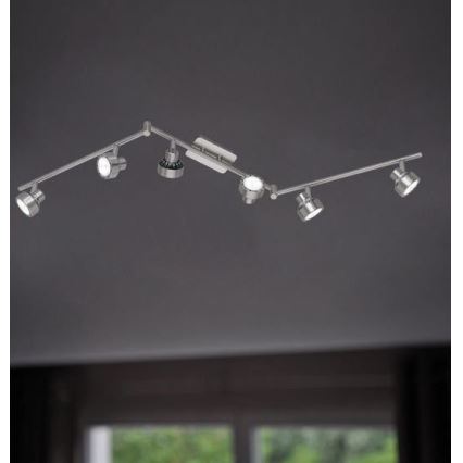 Wofi 9288.06.54.6000 - LED Stmívatelné bodové svítidlo LOCAL 6xLED/6W/230V 3000K