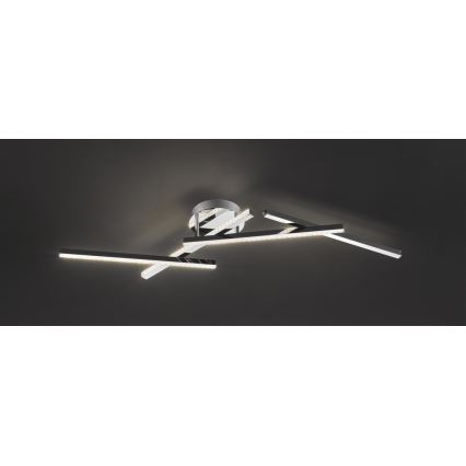 Wofi 9430.04.01.9000 - LED Stmívatelný přisazený lustr TAMPA LED/25W/230V 3000K