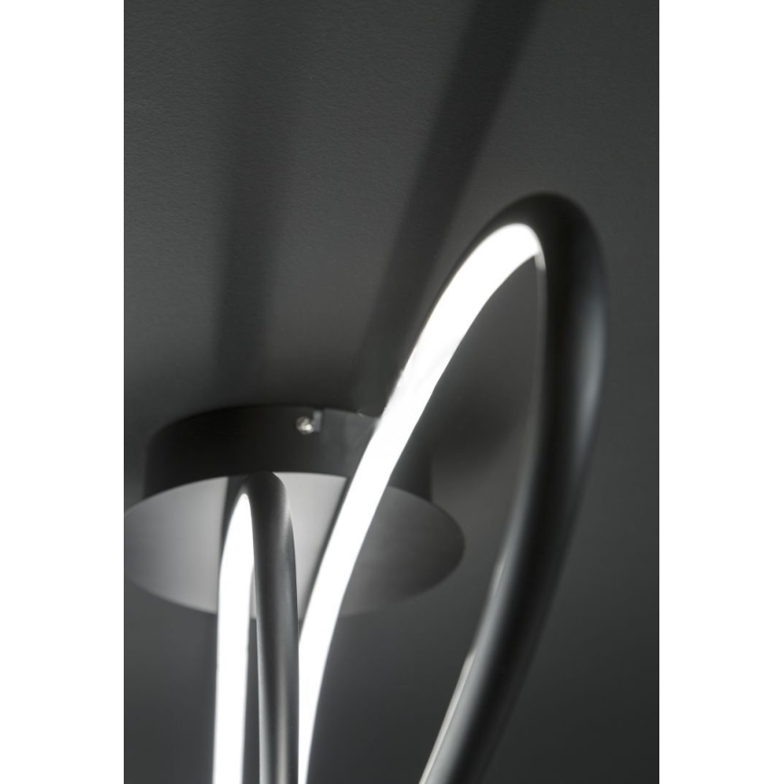 Wofi 9617.01.10.9000 - LED Stmívatelný přisazený lustr FORK LED/37W/230V 3000K