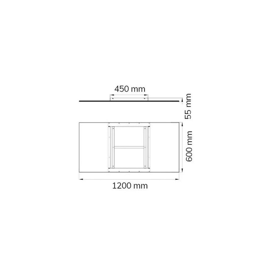 Wofi 9693.01.70.5200 - LED Stmívatelné stropní svítidlo LIV LED/44W/230V 2800-5500K + dálkové ovládání