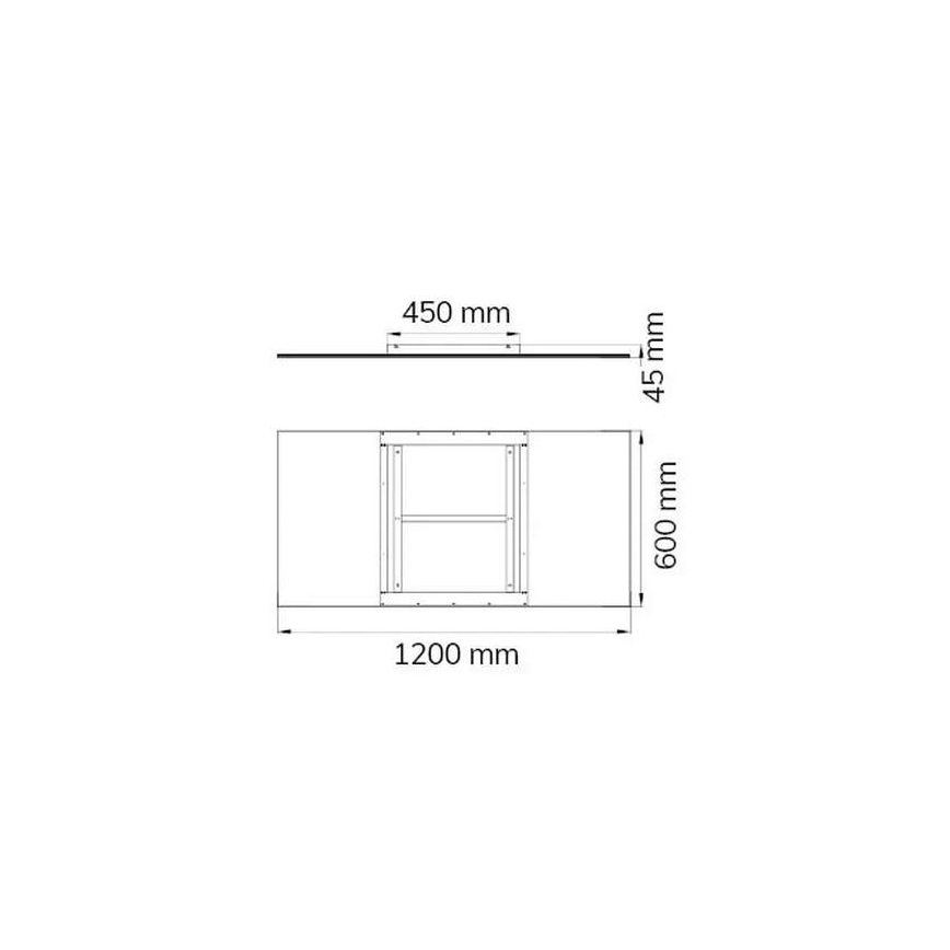 Wofi 9693.01.70.6200 - LED Stmívatelné stropní svítidlo LIV LED/44W/230V 2800-5500K + dálkové ovládání
