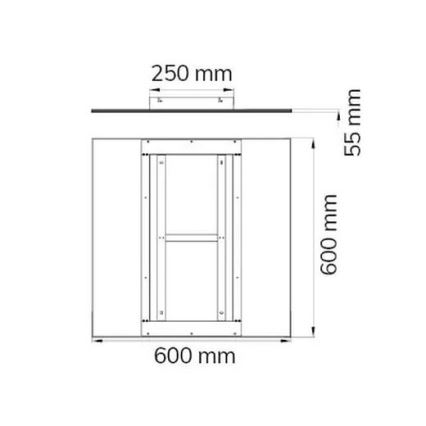 Wofi 9693.01.70.6600 - LED Stmívatelné stropní svítidlo LIV LED/36W/230V 2800-5500K + dálkové ovládání