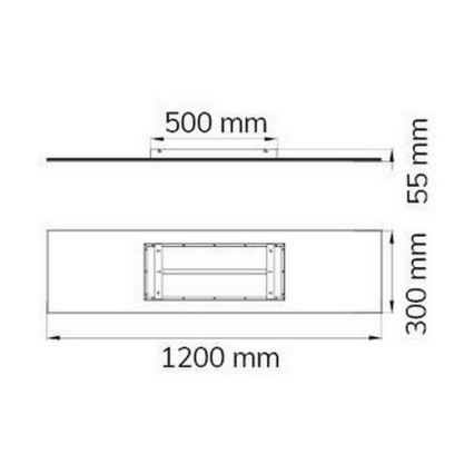 Wofi 9693.01.70.9000 - LED Stmívatelné stropní svítidlo LIV LED/36W/230V 2800-6800K + dálkové ovládání