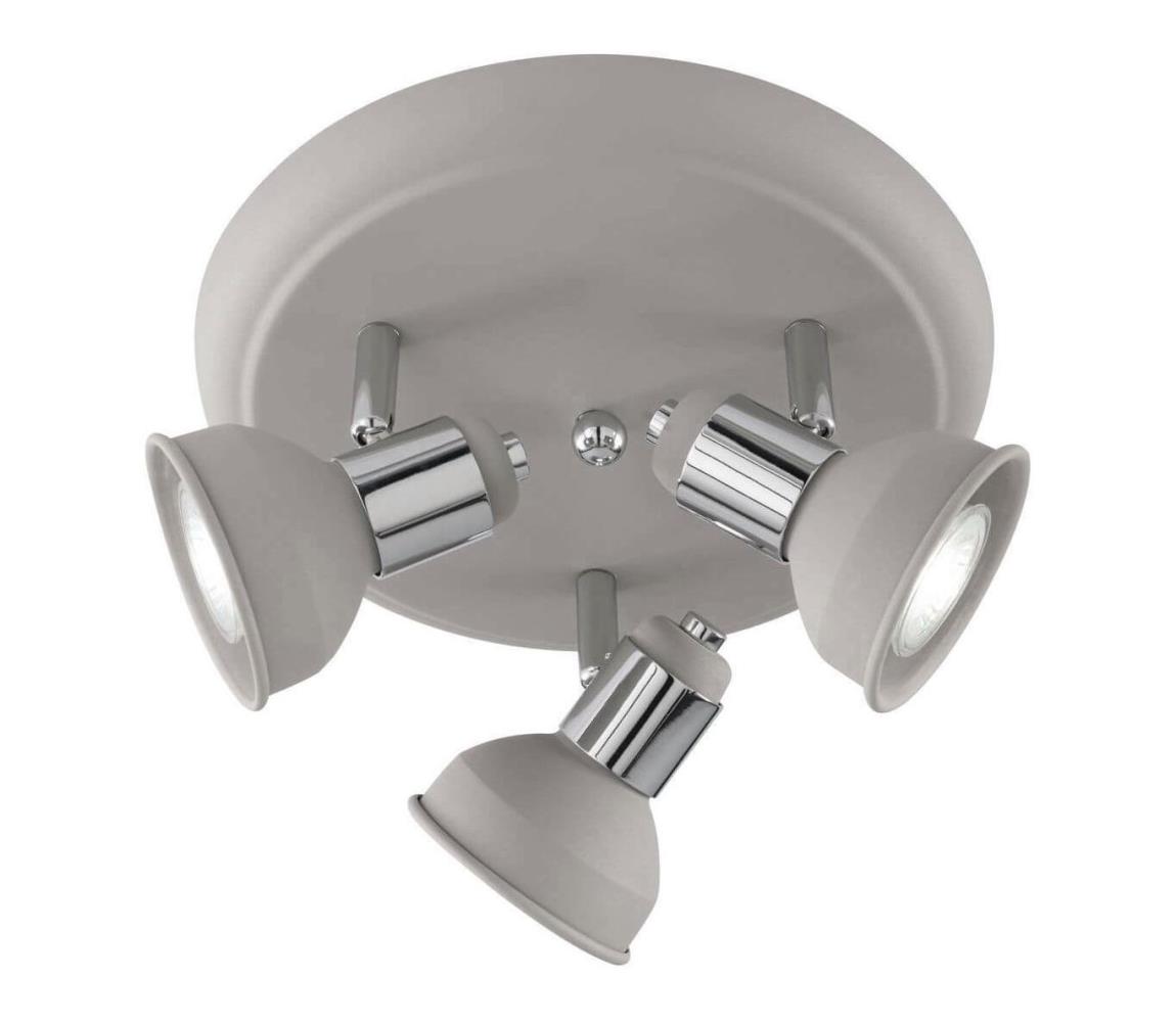 Wofi Wofi 984103509000 - Bodové svítidlo ISABEL 3xGU10/28W/230V šedá W3153