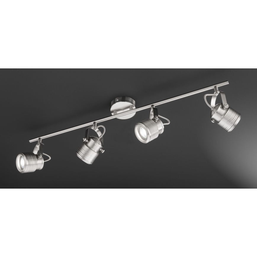 Wofi 984204649000 - Bodové svítidlo KIM 4xGU10/28W/230V