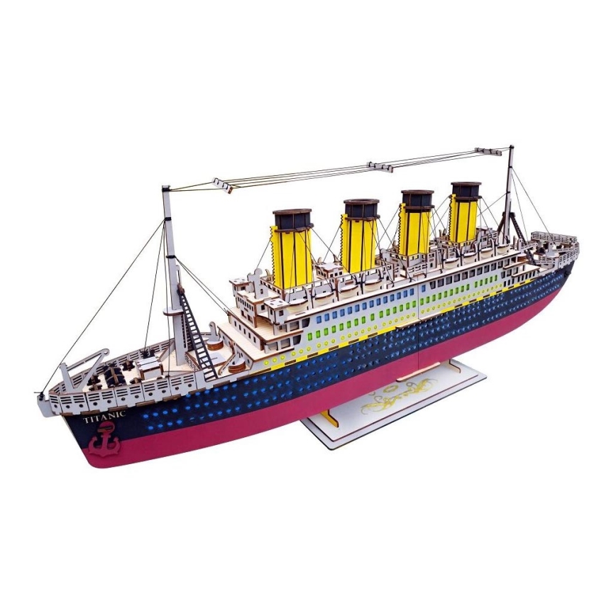 Woodcraft - Dřevěné 3D puzzle Titanic