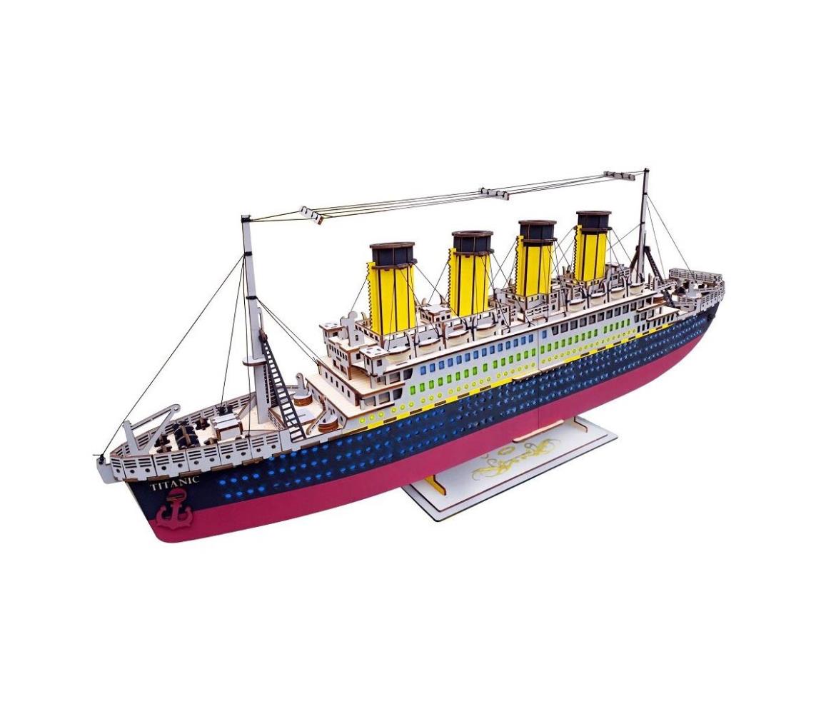 Woodcraft Woodcraft - Dřevěné 3D puzzle Titanic 