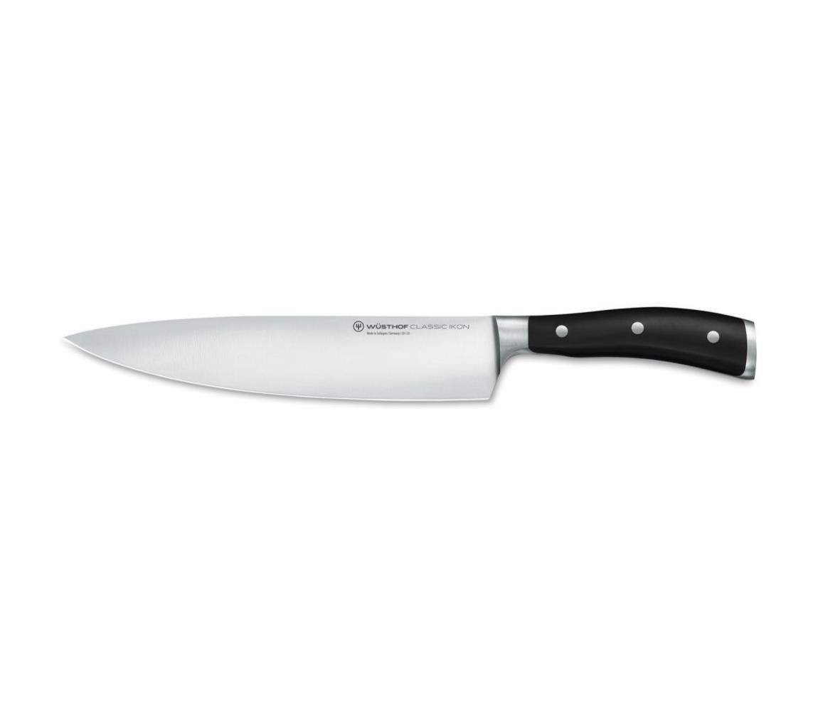 Wüsthof Wüsthof - Kuchyňský nůž CLASSIC IKON 23 cm černá 