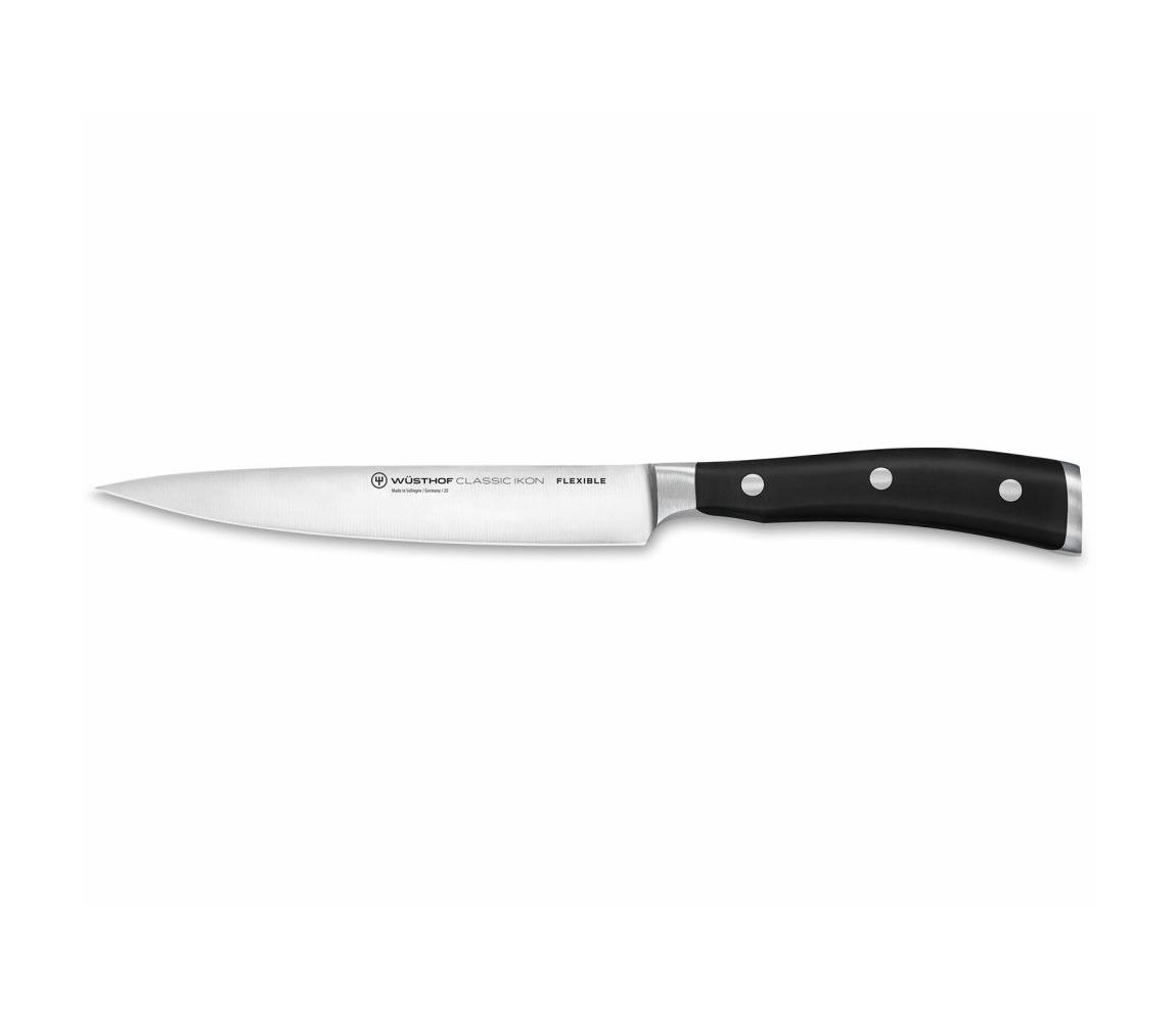 Wüsthof Wüsthof - Kuchyňský nůž filetovací CLASSIC IKON 16 cm černá GG320