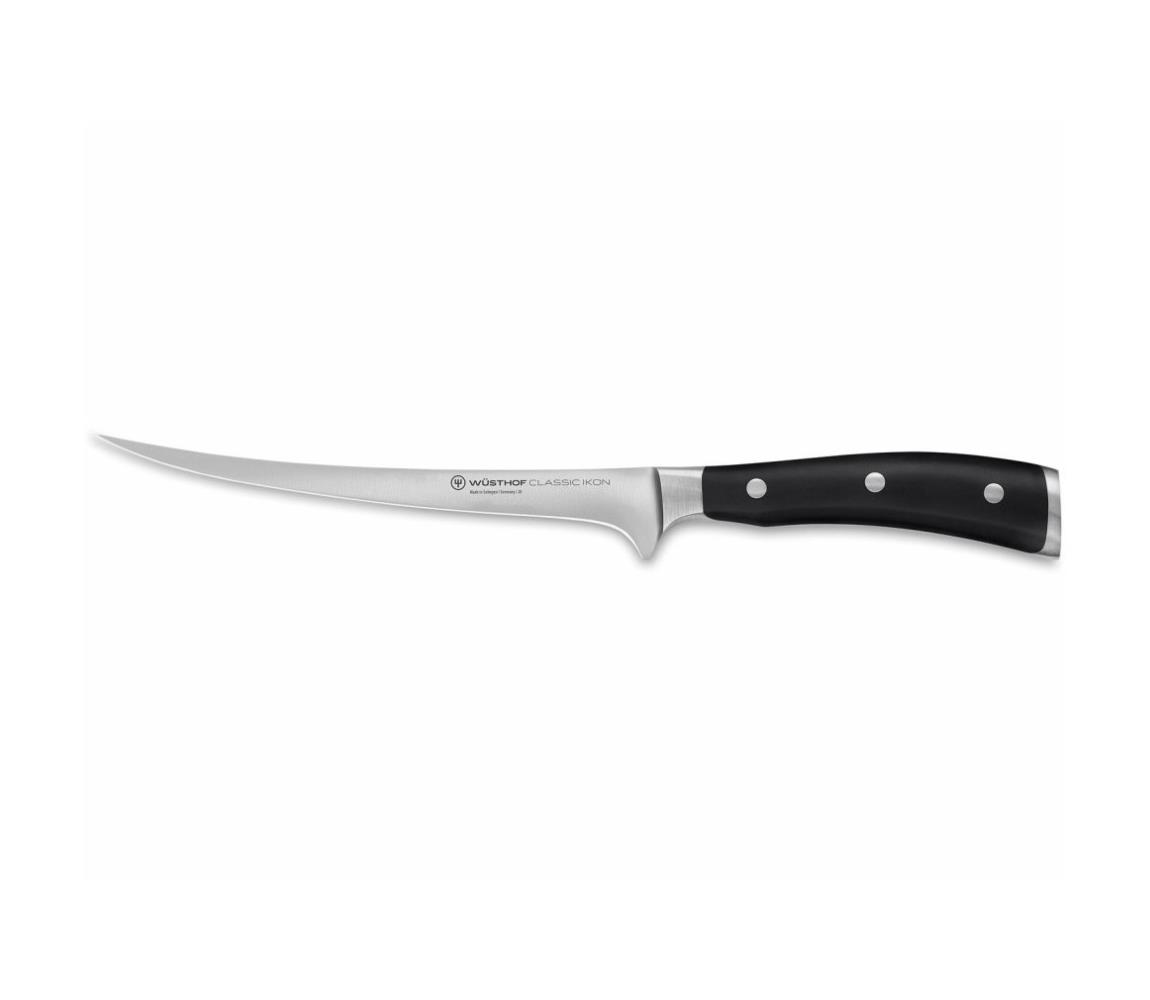 Wüsthof Wüsthof - Kuchyňský nůž filetovací CLASSIC IKON 18 cm černá 