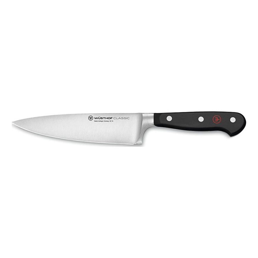 Wüsthof - Kuchyňský nůž kuchařský CLASSIC 16 cm černá