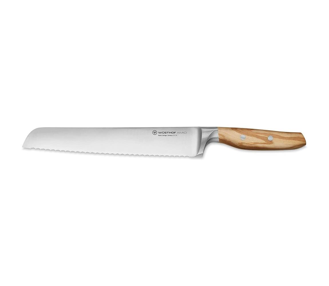 Wüsthof Wüsthof - Kuchyňský nůž na chleba AMICI 23 cm olivové dřevo 
