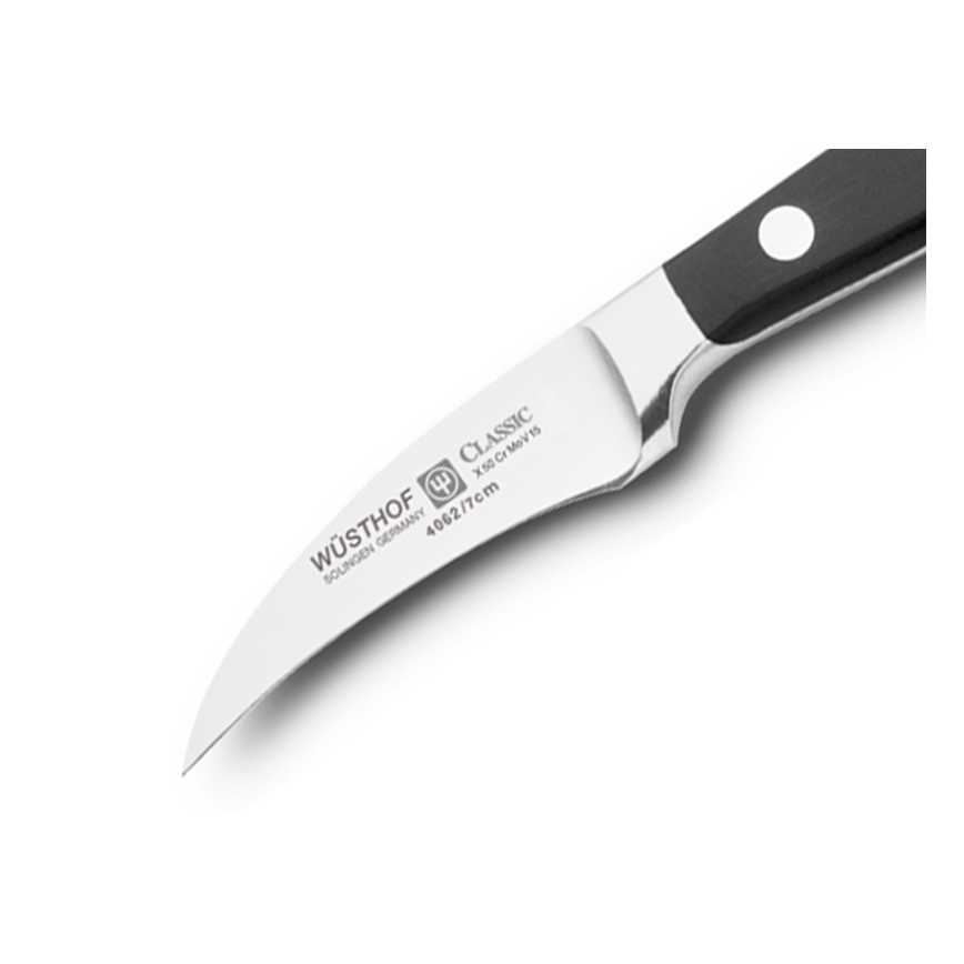 Wüsthof - Kuchyňský nůž na loupání CLASSIC 7 cm černá