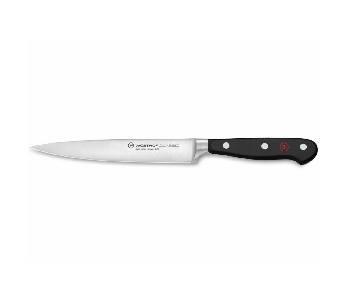Wüsthof Wüsthof - Kuchyňský nůž na šunku CLASSIC 16 cm černá 