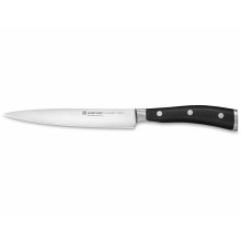 Wüsthof - Kuchyňský nůž na šunku CLASSIC IKON 16 cm černá