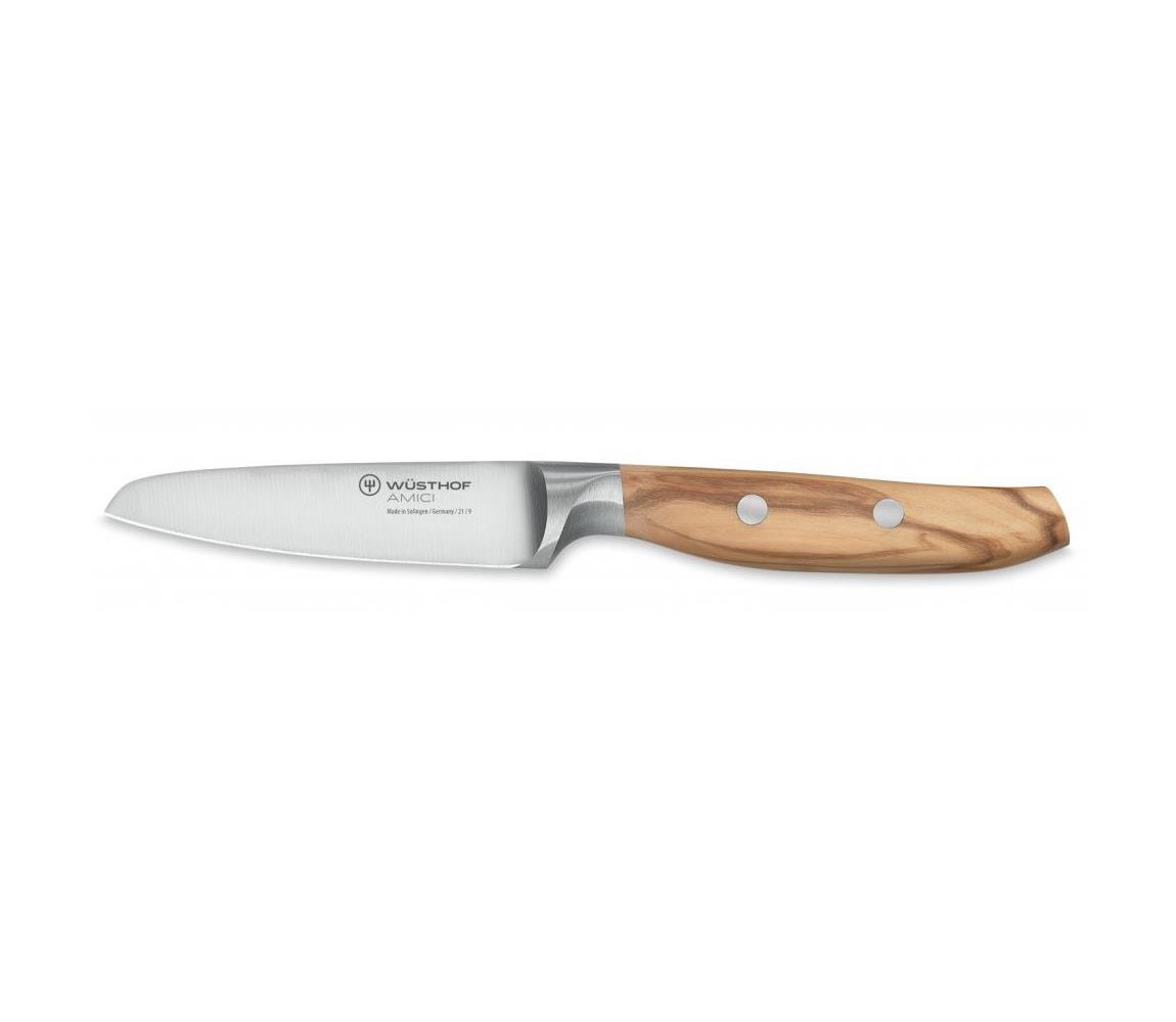 Wüsthof Wüsthof - Kuchyňský nůž na zeleninu AMICI 9 cm olivové dřevo 