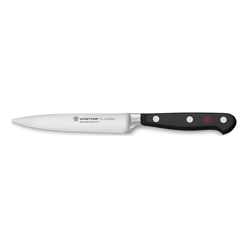 Wüsthof - Kuchyňský nůž na zeleninu CLASSIC 12 cm černá