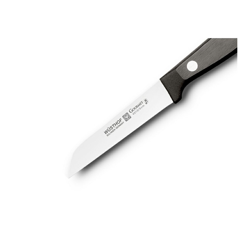 Wüsthof - Kuchyňský nůž na zeleninu GOURMET 8 cm černá