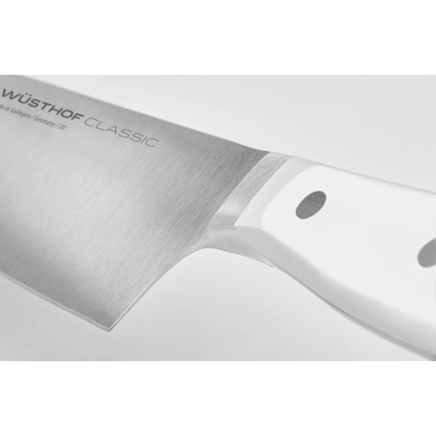 Wüsthof - Kuchyňský nůž santoku CLASSIC 14 cm bílá
