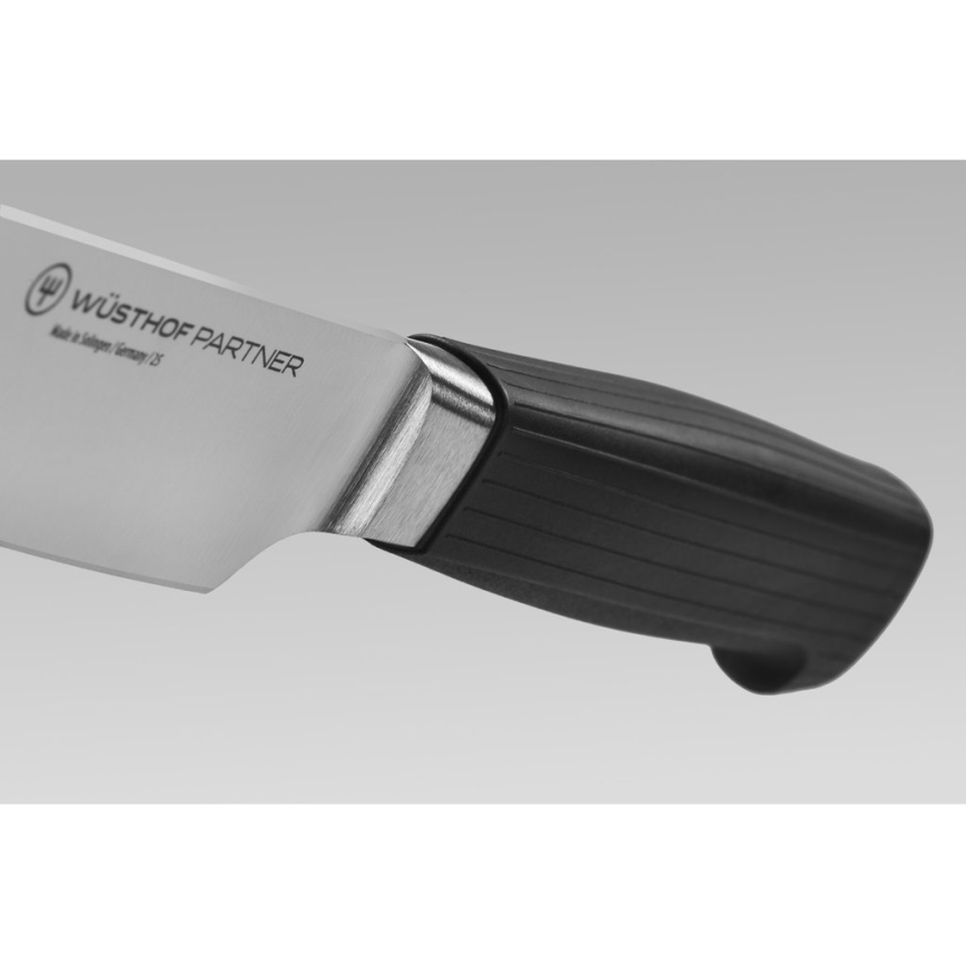 Wüsthof - Kuchyňský nůž santoku PARTNER 17 cm černá