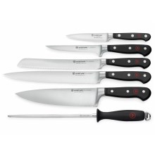 Wüsthof - Sada kuchyňských nožů CLASSIC 6 ks černá