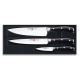 Wüsthof - Sada kuchyňských nožů CLASSIC IKON 3 ks černá