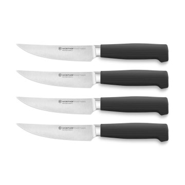 Wüsthof - Sada steakových nožů PARTNER 4 ks černá