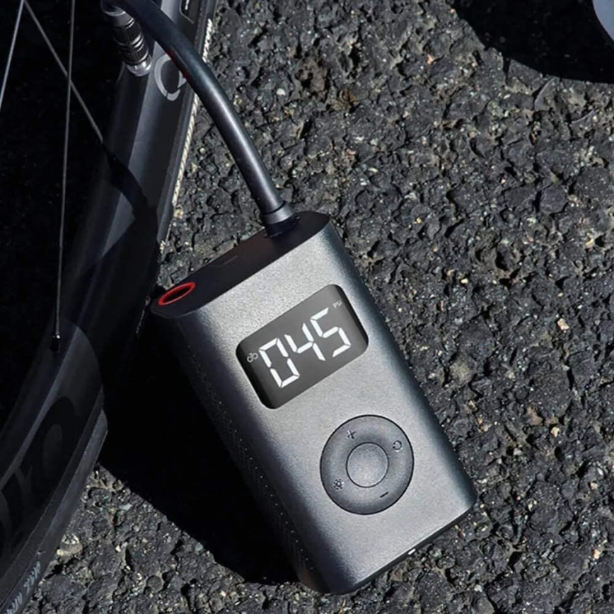 Xiaomi - Bezdrátový přenosný kompresor 5V černá