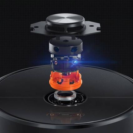 Xiaomi - Chytrý robotický vysavač ROBOROCK S6 42W Wi-Fi černá