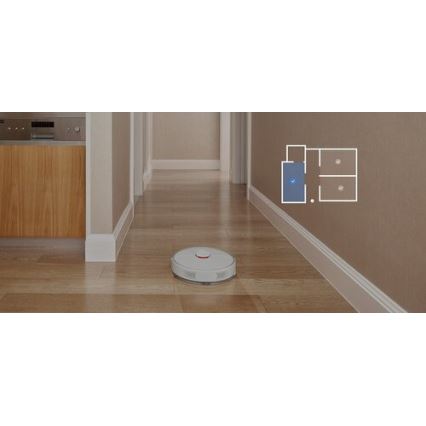 Xiaomi - Chytrý robotický vysavač ROBOROCK S6 Pure 58W Wi-Fi bílá