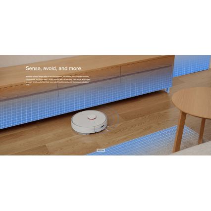 Xiaomi - Chytrý robotický vysavač ROBOROCK S6 Pure 58W Wi-Fi bílá