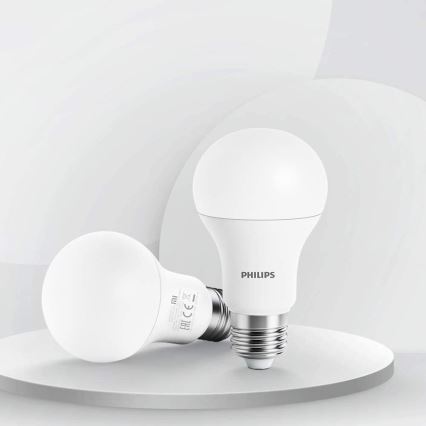 Xiaomi - LED Stmívatelná žárovka Philips E27/9W/230V 2700K Wi-Fi