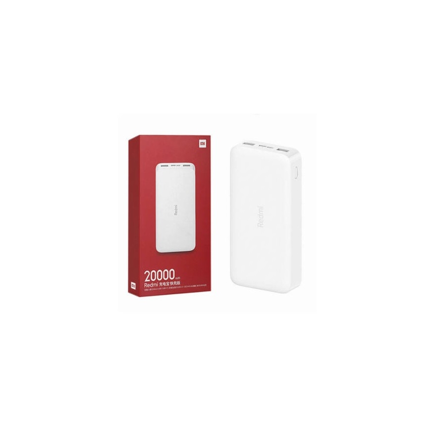 Xiaomi - Power Bank 20000 mAh Redmi 18W bílá