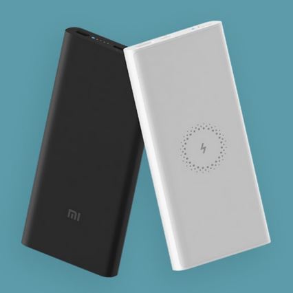 Xiaomi - Power Bank s bezdrátovým nabíjením 10000 mAh bílá