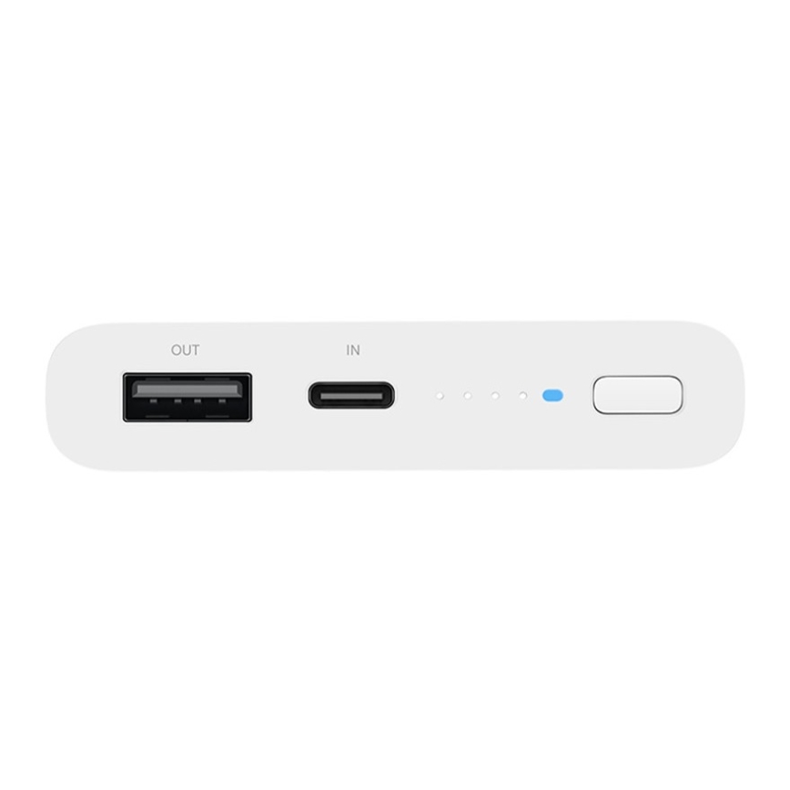 Xiaomi - Power Bank s bezdrátovým nabíjením 10000 mAh bílá