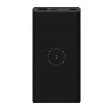 Xiaomi - Power Bank s bezdrátovým nabíjením 10000 mAh černá