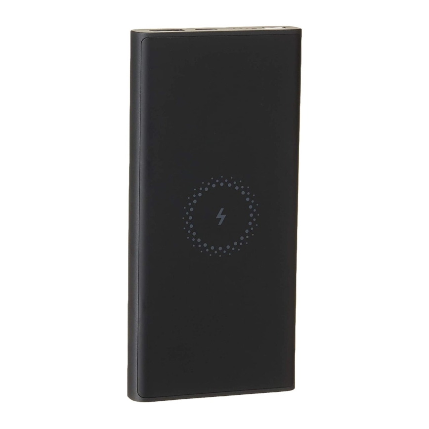 Xiaomi - Power Bank s bezdrátovým nabíjením 10000 mAh černá
