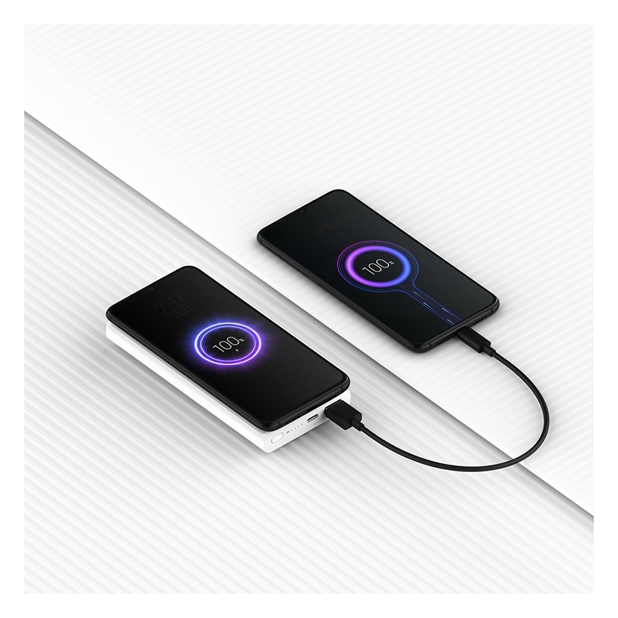Xiaomi - Power Bank s bezdrátovým nabíjením 10000 mAh černá
