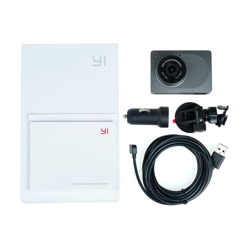Xiaomi YI - Chytrá kamera do auta 1080p 60fps USB Wi-Fi