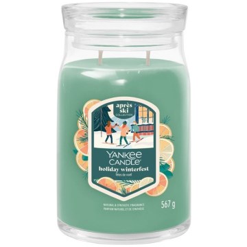 Yankee Candle - Vonná svíčka HOLIDAY WINTERFEST velká 567g 60-90 hod.