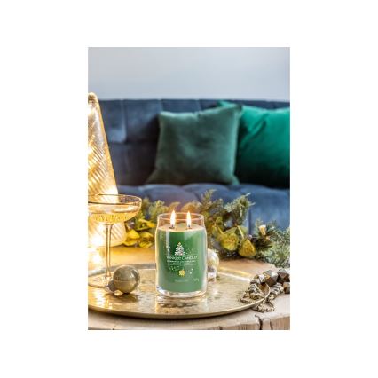 Yankee Candle - Vonná svíčka SHIMMERING CHRISTMAS TREE velká 567g 60-90 hod.